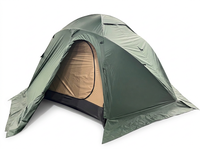 Tente de montagne professionnelle pour 3 personnes, tente d'expédition 4 saisons, imperméable PU5000mm, coupe-vent, résistante aux tempêtes, pour le camping hivernal