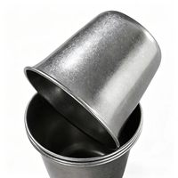 Gobelet vintage en acier inoxydable 304 pour boissons froides, café, eau, jus, utilisation en restaurant et barbecue