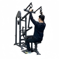Machine de musculation professionnelle à charge libre Iso-Lateral pour tirage haut assis