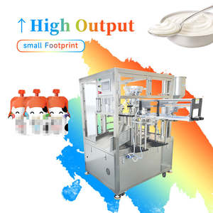 Machine automatique multifonctionnelle de remplissage, scellage et emballage pour sachets, gobelets et pochettes de liquides - Product Image 1