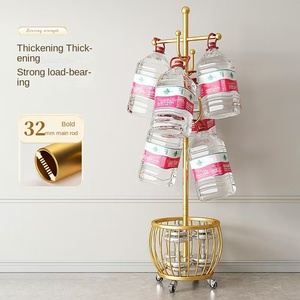 Porte-manteau de luxe moderne et simple à roulettes, artisanat en métal <span class=keywords><strong>pour</strong></span> le rangement des vêtements de maison, cintre de sol facile à déplacer <span class=keywords><strong>pour</strong></span> le salon - Product Image 6