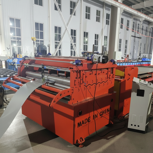 Nivelación de corte longitudinal de metal con certificado CE Máquina cortadora de bobina de hoja de acero inoxidable de alta precisión - Product Image 1