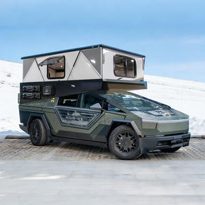 CyberTruck 轻型露营箱，带升降式硬质壁板的露营车，有手动和电动两种选项 - Product Image 2