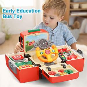 Juguete Educativo de Simulación de Conducción para Niños Pequeños, Camión de Bomberos con Sonido y Luz - Product Image 3