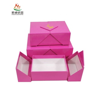 2020 New Design Custom Middle Open Cardboard Packaging Box Christmas Gift Box