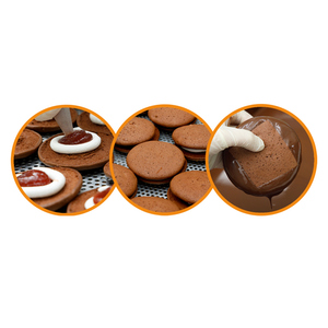 Pnb Cao Cấp Thủ Công K-Phong Cách Mini Choco Pie Hộp 12-Mảnh Lạnh Lưu Trữ Ngọt Ngào Kem Sô Cô La Dâu Mứt Làm Đầy - Product Image 4