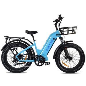 Nouveau design de moteur de moyeu arrière, pneu gras 26*4.0, vélo électrique de montagne, vélo électrique de neige, vélo électrique pour femme - Product Image 1