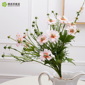 Ramo de Margaritas Artificiales, Flores de Seda Amarillas de Alta Simulación, Decoración para Bodas y Hogar, Accesorios de Fotografía - Product Image 4