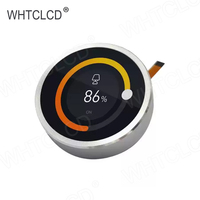 WHTCLCD Contrôle intelligent personnalisé rotatif 1,28 pouces Uart Bouton rond Tft Shift Affichage numérique Bouton d'affichage LCD pour appareils électroménagers