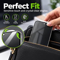 Film de protection d'écran anti-espion 9H à couverture intégrale pour iPhone Duo X XS 11 12 13 14 15 16 17 E 18 Pro Max, verre trempé pour la confidentialité