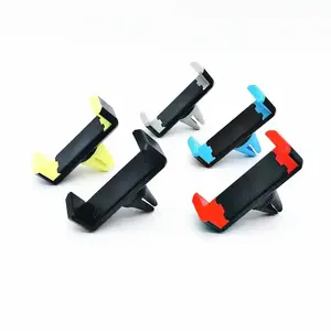 360-degree Rotation Smartphone Universal ABS PVC For Car Air Outlet Ring Holder for Mobile Phone