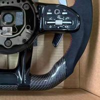 Volant en fibre de carbone pour Mercedes-Benz AMG W204 W205 W176 W166 W218 W177 W213 W212 W222 W223 W221 GLE GLC C63S G63