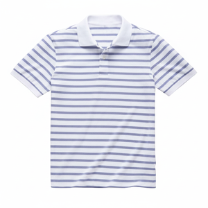 ผ้าโพลี/คอตตอน พิมพ์ลายดิจิตอล สีขาวล้วน ผ้าถัก แห้งเร็ว สำหรับเสื้อ 180 กรัม - Product Image 2