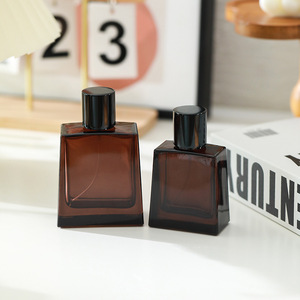 50ml 100ml có sẵn tinh thể Màu trắng Chất liệu rỗng chai nước hoa thủy tinh 50ml100ml Bayonet Spray Chai - Product Image 5