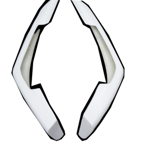 Pour 2003-2005 Lancer <span class=keywords><strong>Evolution</strong></span> 8 EVO 8 JP Style lèvre de pare-chocs avant (2 pièces/ensemble) fibre de verre - Product Image 6