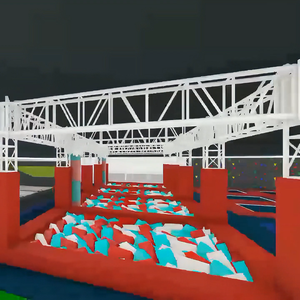 Attrezzature multifunzionali per parco giochi al coperto Augustine trampolino Ocean Ball Pool Building Block Pool di cavalli per età 1-12 - Product Image 2