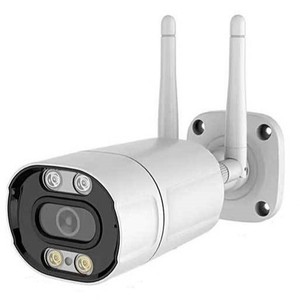 Caméra bullet sans fil extérieure ICSee Dual-Light Full-Color 2MP avec WiFi et prise en charge de la carte Micro SD - Product Image 2