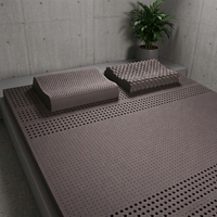 Surmatelas en latex convertible Apivita respectueux de l'environnement - Doux, épaisseur 5-15 cm, design moderne, chambre à coucher, maison, hôpital, hôtel