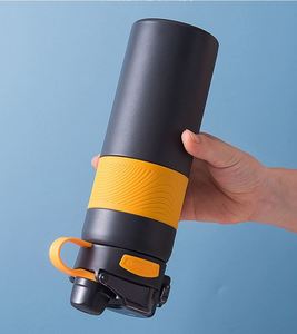 Insulated Water <b>Bottle</b> with 2-in-1 Lid, Travel/Sports <b>Bottle</b>, Slim Water <b>Bottle</b> for Men, Women, Leak Proof - Product Image 3