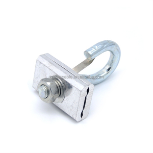 Phụ Kiện FTTH Bộ Kẹp Neo Cáp Cầu Thẳng <span class=keywords><strong>ABC</strong></span> Lắp Đặt Trước Giá Đỡ Cột Gắn Hợp Kim Nhôm - Product Image 5