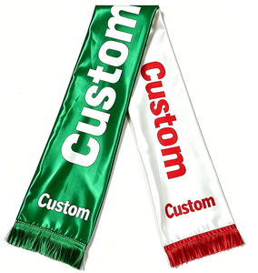 Écharpes de football/soccer personnalisées en polyester écologique en gros - Service OEM/ODM, taille personnalisée pour les promotions commerciales - Product Image 3