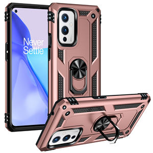 Funda de teléfono a prueba de golpes para OnePlus Nord N200, carcasa magnética con soporte de anillo para Oneplus 7 Pro 9 Por - Product Image 5