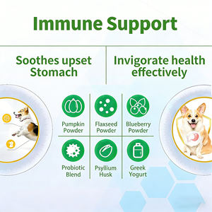 Formule avancée de multivitamines et de probiotiques avec graines de lin. 60 comprimés aromatisés au yaourt aux bleuets |   Complément alimentaire. - Product Image 6