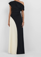 Robe longue plissée élégante et décontractée pour femme, sans manches, unie, coupe crayon ajustée, idéale pour les soirées et les fêtes, avec fermetures éclair