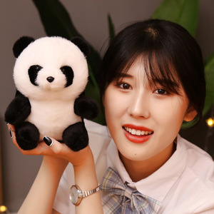 Peluche Realistico di <span class=keywords><strong>Panda</strong></span>, Morbidissimo con Imbottitura in Cotone PP, Dimensioni Regolabili per Abbracciare e Dormire, ODM - Product Image 3