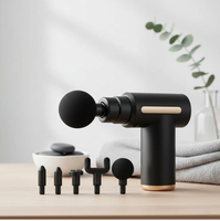 Mini pistolet de massage de poche rechargeable, masseur à percussion portable pour les voyages, le fitness en plein air, vente en gros OEM