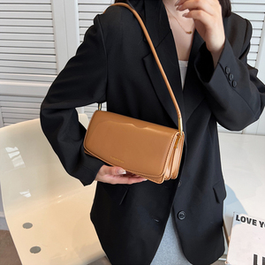 厂家直销 PU 复古腋下包 Bolsa 女式单肩包 女包 - Product Image 5