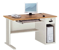 Table de bureau moderne de haute qualité, bureau d'ordinateur convertible avec support pour ordinateur de bureau, design intelligent