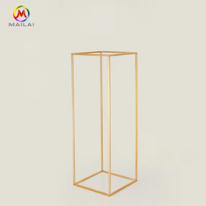 Ensemble de 4 pots décoratifs en fer forgé en forme de tournesol pour mariages et événements extérieurs - Nouvelle Arrivée - Product Image 3