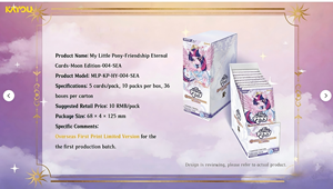 Vente en gros de cartes Kayou TCG Friendship Eternal, série Moon Edition, lot de 4 cartes à collectionner en stock - Product Image 6