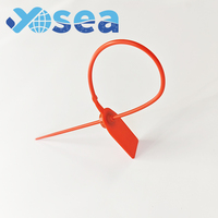 Sceaux de sécurité en plastique personnalisés, numérotés, pour camions et conteneurs, haute sécurité, avec sangle de verrouillage