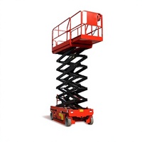 Plateforme élévatrice hydraulique portable 6m 8m 10m 12m, nouvelle plateforme élévatrice à ciseaux en acier pour les industries du commerce de détail et de l'hôtellerie