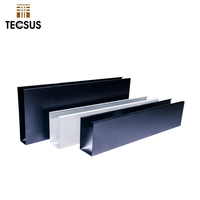 Paneles de Techo Modernos de Aluminio Resistentes al Fuego para Decoración de Interiores