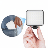 Lampe LED portable de poche pour appareil photo, éclairage vidéo pour vlog, lumière d'appoint professionnelle pour la beauté et les selfies