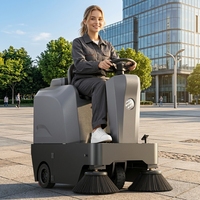 Balayeuse industrielle autoportée YZ-S4 pour béton, voirie et voirie publique, machine de nettoyage de véhicules