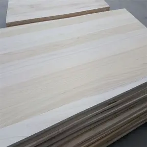 Shandong paulownia wood planks solid wooden panel for music instrument Factory Supply Paulownia Lumber Price Paulownia Timber