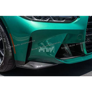 <span class=keywords><strong>SW</strong></span> stile splitter frontali Canards in fibra di carbonio di alta qualità in fibra di carbonio leggera upgrade - Product Image 6