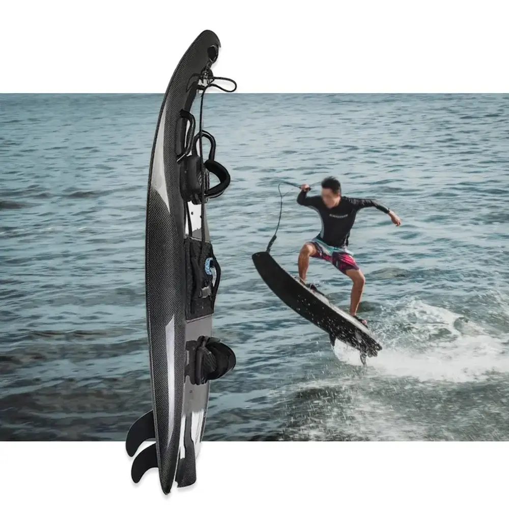UNDERICE Carbon Electric Jet Surfbrett Folie Surfbrett Paddle Sup Motor Angetrieben Max Speed Wasser Ski Surfbrett Wassers urfen