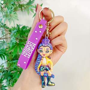 Llavero de Silicona del Grupo de Cazadores de Brujas para 2025, Personajes de <span class=keywords><strong>Anime</strong></span> y Dibujos Animados Más Populares, Colgante para Coche o Bolsa, Venta al por Mayor - Product Image 6