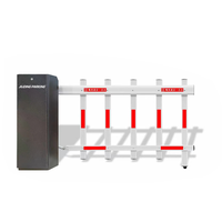 Barrière de stationnement tout-en-un personnalisable avec reconnaissance de plaques d'immatriculation, moteur DC sans balais, affichage LED et accès autonome