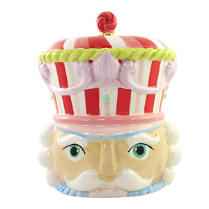 Hộp Đựng Thực Phẩm Kẹo Cổ Điển Trang Trí Nhà Cửa Ngày Lễ Tùy Chỉnh Hộp Đựng Bánh Quy Đầu Bạc Hà Bạc Hà Bằng Gốm Giáng Sinh - Product Image 2