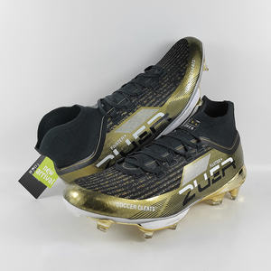 Chaussures de football pour hommes, tige en microfibre, semelle intermédiaire en EVA, semelle extérieure en caoutchouc, doublure en mesh, fabrication chinoise, haute qualité, usage en salle, vente en gros - Product Image 1