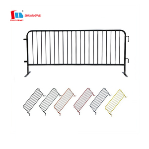 Tùy chỉnh căng mạ kẽm cho người đi bộ thép kiểm soát đám đông rào cản với cầu/bàn chân phẳng cho hoạt động ngoài trời - Product Image 2