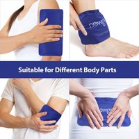 Meilleures ventes 2026 Pakcare OEM Compresses de gel chaud et froid réutilisables personnalisées pour le soulagement de la douleur
