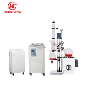 Chemical vacuum rotovap distillation rotary evaporator system