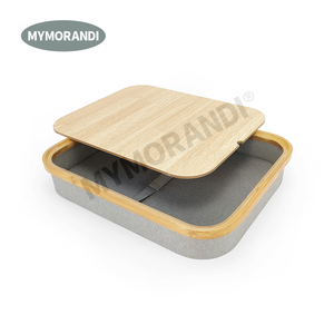 Bandeja con cojín para ordenador portátil, compartimento <span class=keywords><strong>de</strong></span> almacenamiento para coche, cama y sofá, novedad - Product Image 1